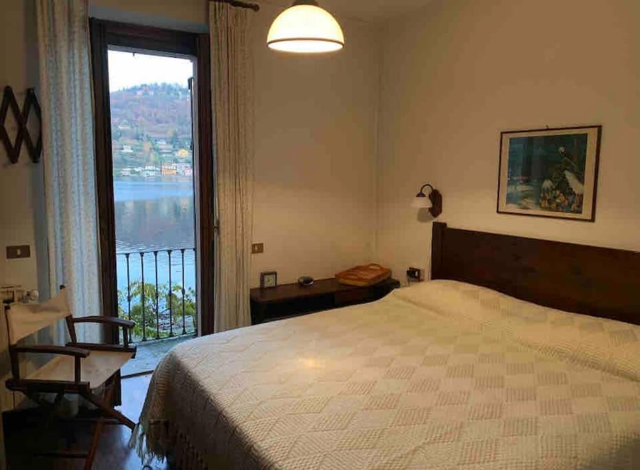 Villa Giardino Con Pontile Sul Lago D'Orta In Riva Orta San Giulio Bagian luar foto